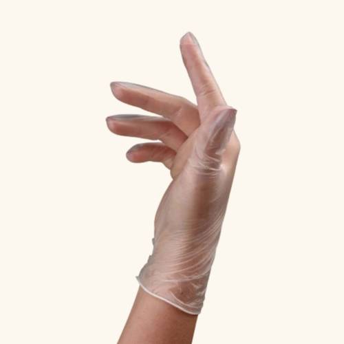 Gants en latex réutilisable ( Blanc )